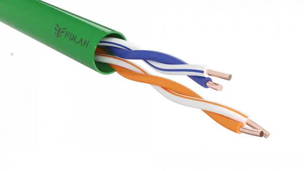 FOLAN U/UTP Cat 5e PVCLS нг(А)-LSLTx 2х2х0,52 (U22052LSLT)