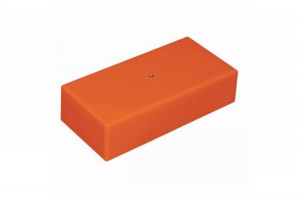 (46363HF) MB145 Коробка огн. E110, о/п 140х75х40мм, с гладкими стенками, без галогена, IP41, 16P, (1,5-10мм2), цвет оранж Экопласт